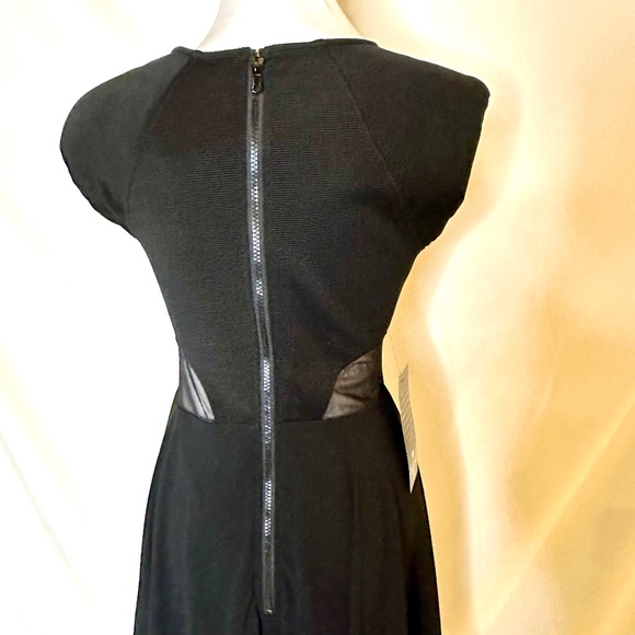 BEBE Raglan Sleeve Peplum Dress - Picture 5 of 6